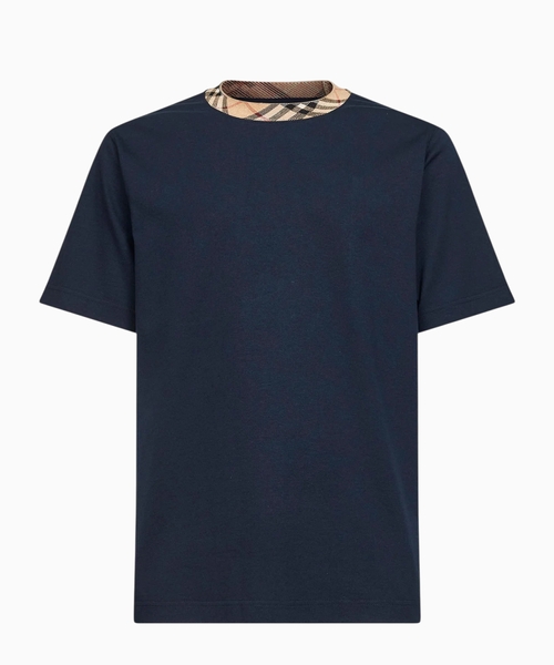 Dama haşiyəli pambıq T-shirt