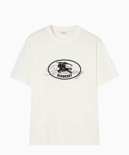 Knight stamp cotton T-shirt