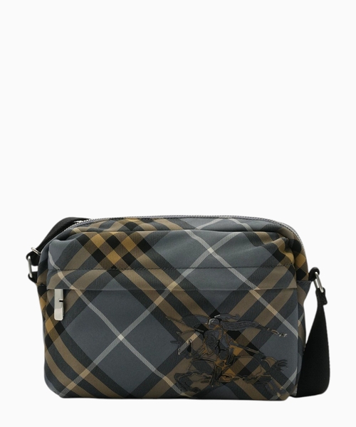 Small check crossbody bag