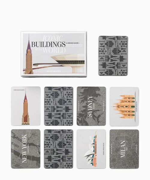 Игра на развитие памяти Iconic Buildnings