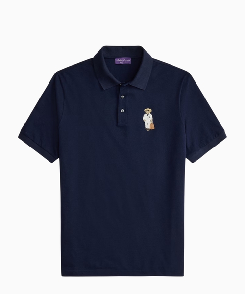 Поло Polo Bear из хлопка и кашемира