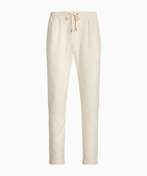 Silk-linen trousers