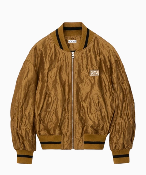 Bomber jacket in technical fabric