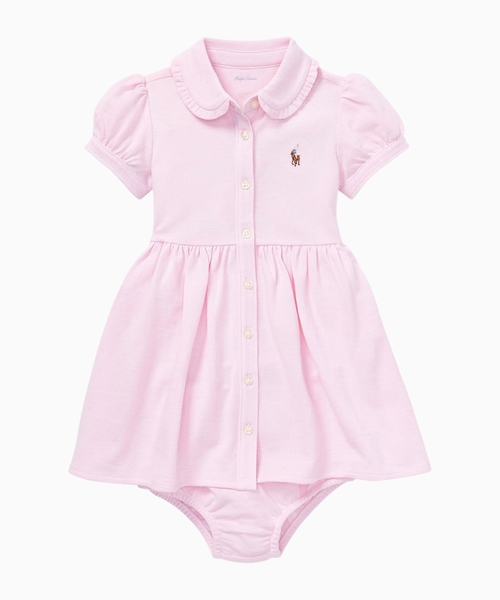 Knit Oxford dress & bloomer