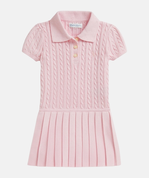 Cotton polo dress