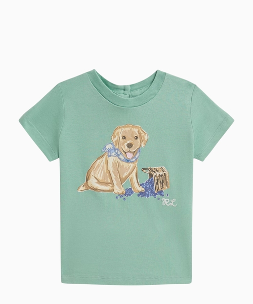 Dog print T-shirt