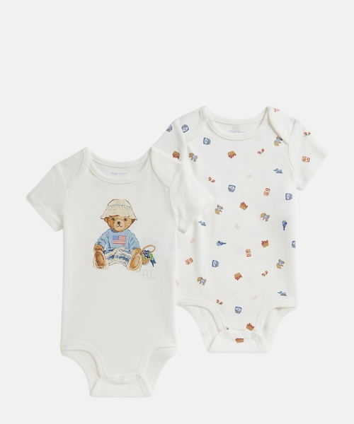 Polo Bear pambıq bodi dəsti
