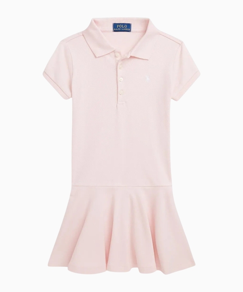Cotton polo dress