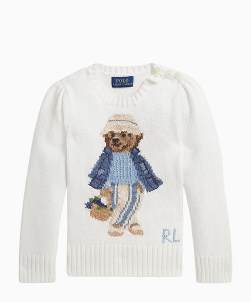 Polo Bear cotton jumper