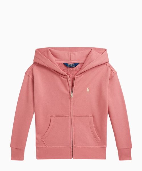 Terry full-zip hoodie