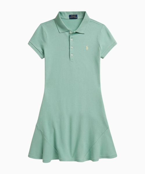 Stretch polo dress