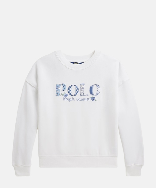 Logo cotton terry sweatshirt