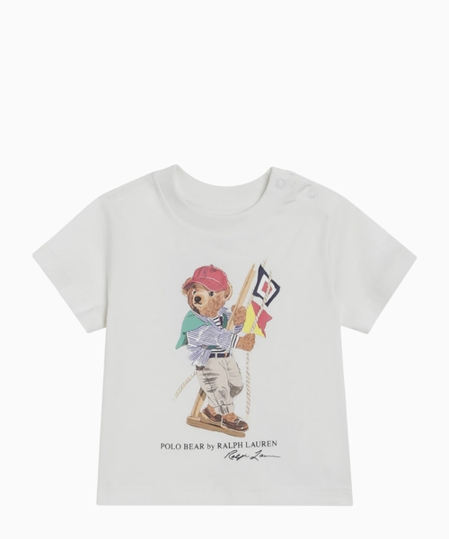Polo Bear cotton jersey tee