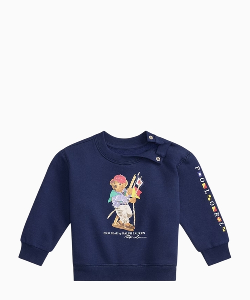 Polo Bear fleece sweatshirt