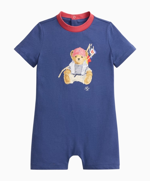 Polo Bear cotton jersey shortall