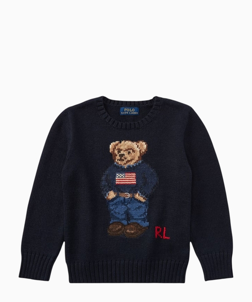Polo Bear cotton jumper