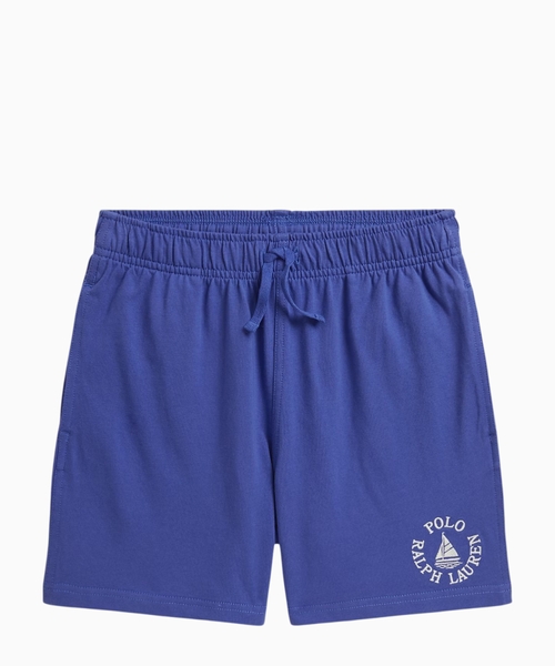 Logo cotton shorts