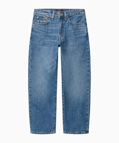 Straight-leg jeans