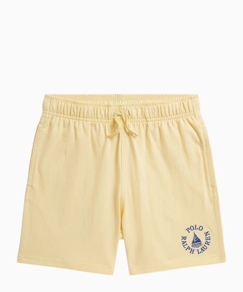 Logo cotton shorts