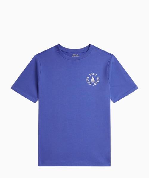 Logo cotton jersey tee