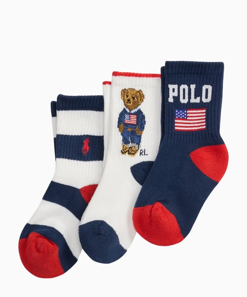 Polo Bear socks 3-pack