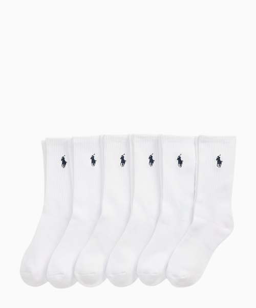 Athletic Crew socks 6-pack