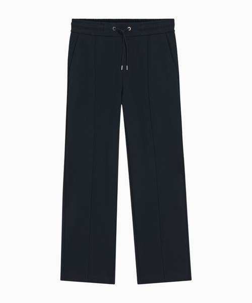 Drawcord-waist tracksuit pants