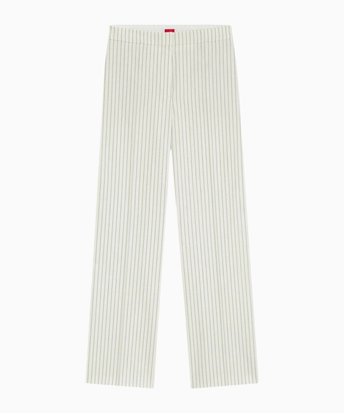 Striped trousers