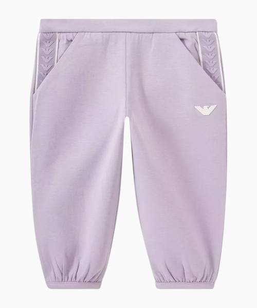 Logo embroidered pants