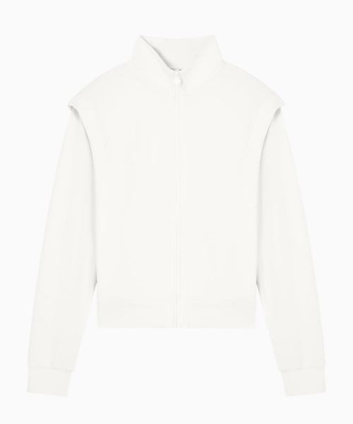 Sweatshirt in a modal-blend interlock