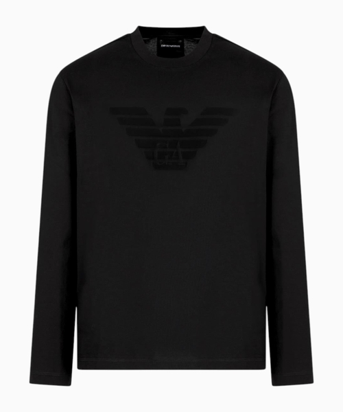 T-shirt with embroidered logo
