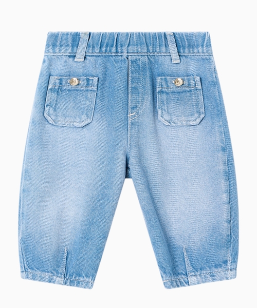 Lyocell-blend denim jeans