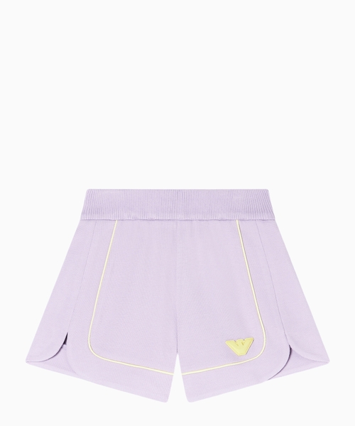 Double-jersey piqué shorts