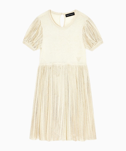 Special Occasion lurex knit dress