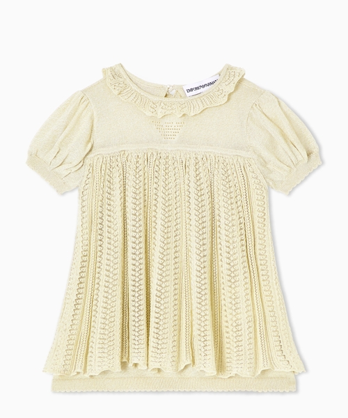 Special Occasion lurex knit dress