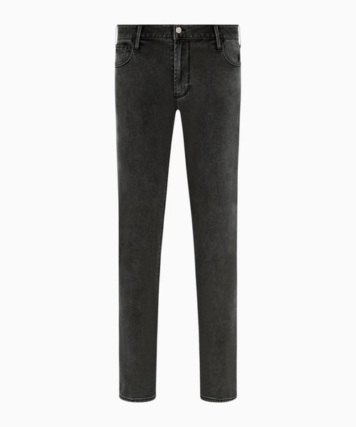 Dar biçimli denim şalvar