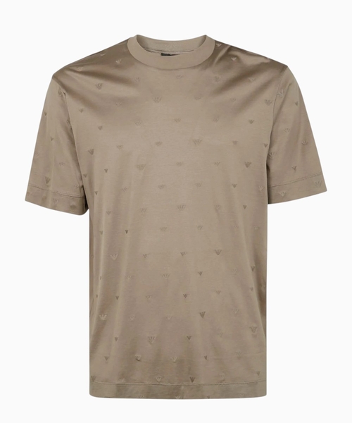 Logo-embroidered T-shirt