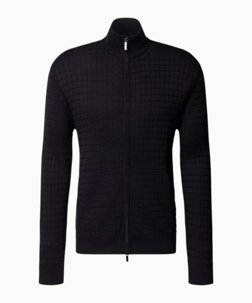 Wool-blend cardigan