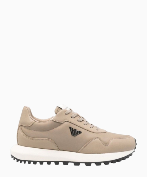 ASV recycled nylon sneakers with regenerated saffiano details