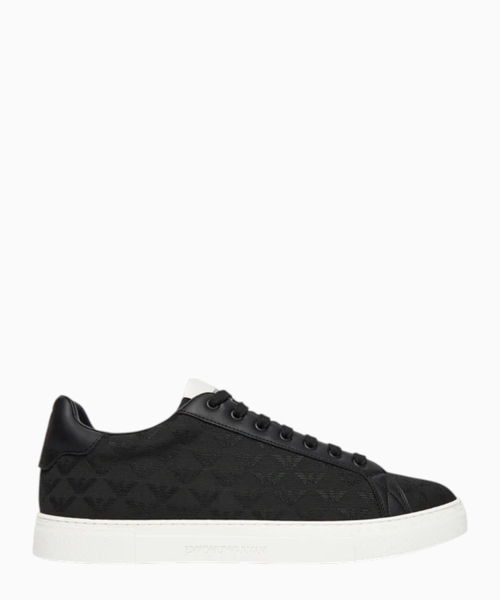 Sneakers with logo embroidery