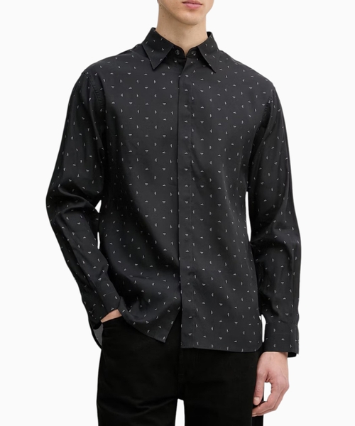 Logo print shirt