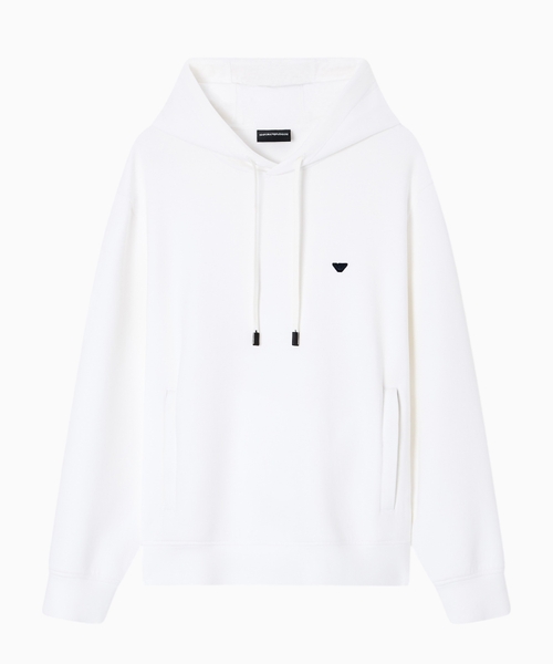 Double-jersey hoodie