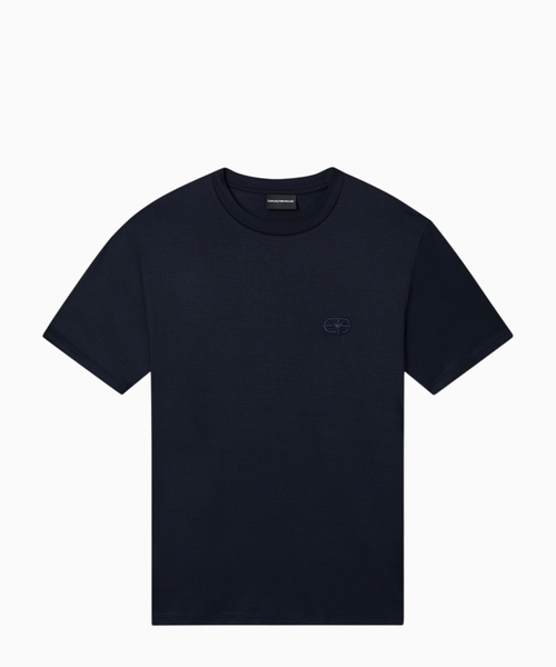 Lyocell blend jersey T-shirt