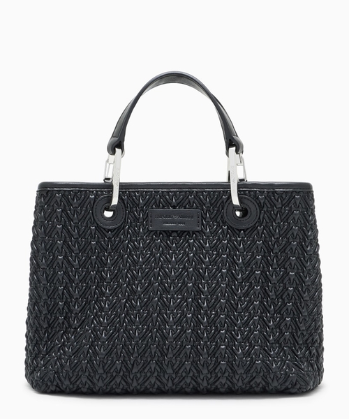 Quilted-effect small MyEA shopper bag