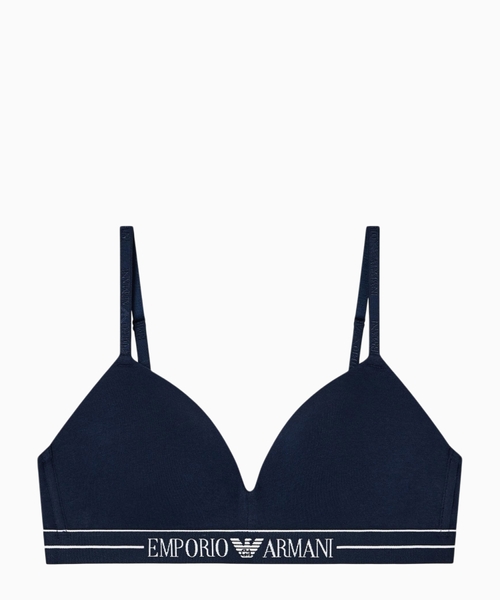 Bra with logo
