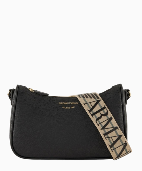 Pebbled shoulder bag