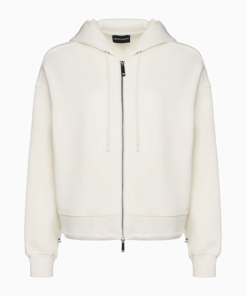 Cotton blend track jacket