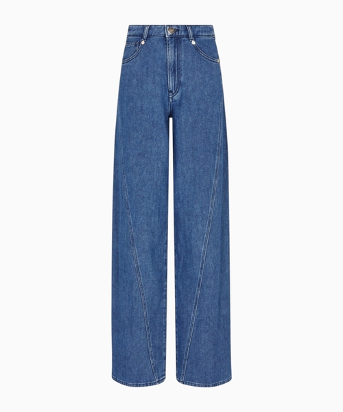 Wide leg jeans