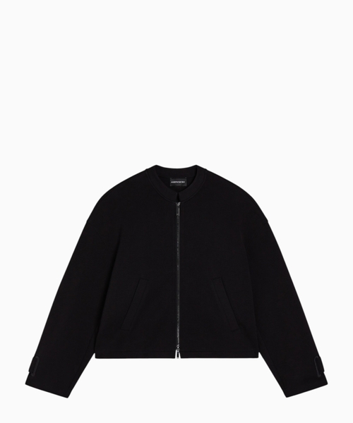 Double stretch jersey blouson