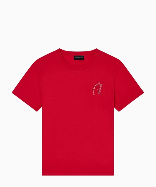 Lunar New Year slim-fit jersey T-shirt